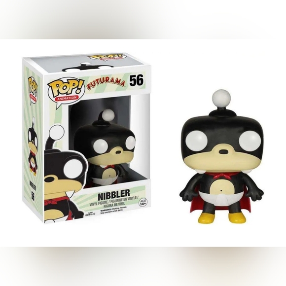 Rare - Funko Futurama POP! Animation Nibbler Vinyl Figure #56 [Loose-Out… - Picture 5 of 5